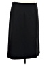 Worthington Solid Black Casual Skirt Size L - photo 2