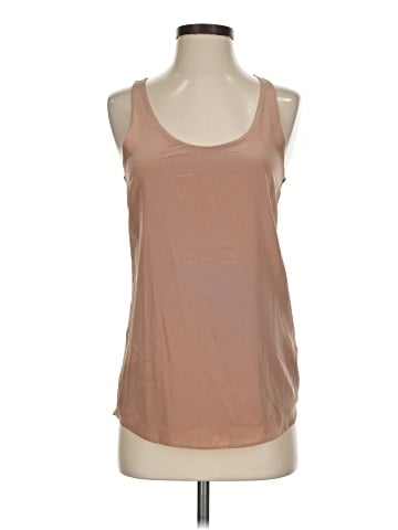 Reiss Sleeveless Silk Top (view 1)