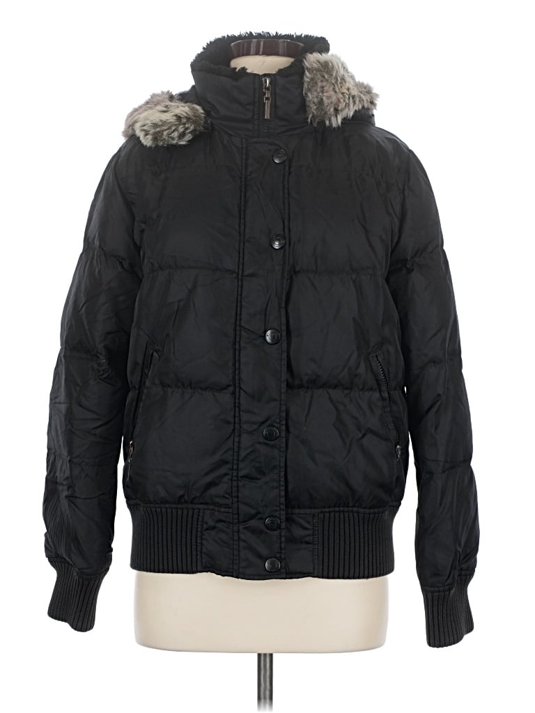 Pre-owned Esprit Snow Jacket In Black