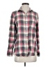 Old Navy Plaid Gray Long Sleeve Button-Down Shirt Size S - photo 1