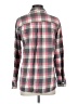 Old Navy Plaid Gray Long Sleeve Button-Down Shirt Size S - photo 2