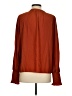 Ramy Brook 100% Polyester Brown Long Sleeve Blouse Size S - photo 2