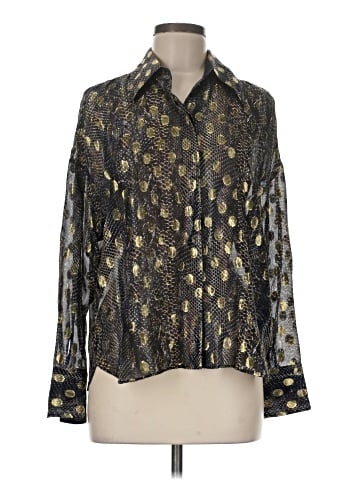 Massimo Dutti Long Sleeve Blouse (view 1)