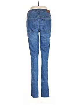 Madewell Taller 10" High-Rise Skinny Jeans in Brinville Wash: Button-Front TENCEL&trade; Denim Edition (view 2)