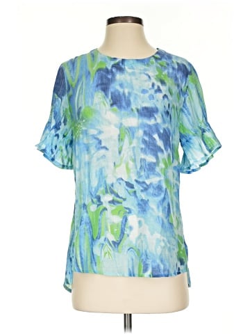 Ethyl Short Sleeve Blouse (view 1)