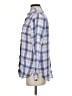 L.L.Bean 100% Linen Plaid Blue Long Sleeve Button-Down Shirt Size S - photo 5