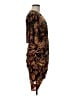 ModCloth Paisley Brown Casual Dress Size M - photo 4