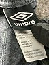 Umbro 100% Polyester Graphic Gray Athletic Shorts Size 8 - 10 - photo 3