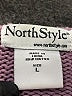 North Style 100% Cotton Purple Pullover Sweater Size L - photo 7