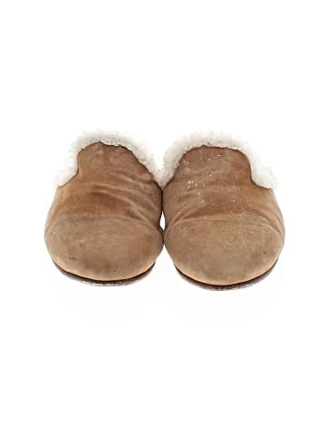 Manolo Blahnik Shearling Lined Mules (view 2)