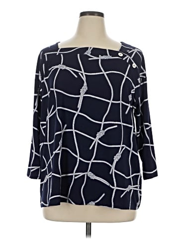 Chaus 3/4 Sleeve Blouse (view 1)