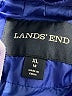 Lands' End 100% Polyester Solid Blue Jacket Size 18 - photo 3