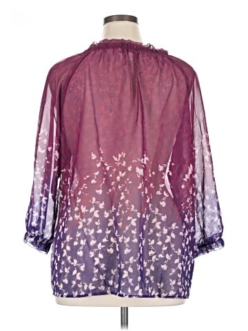 Coldwater Creek 3/4 Sleeve Blouse (view 2)
