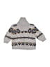 Old Navy 100% Cotton Chevron-herringbone Gray Pullover Sweater Size 3-6 mo - photo 1