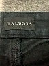 Talbots Chevron-herringbone Black Jeans Size 4 - photo 7