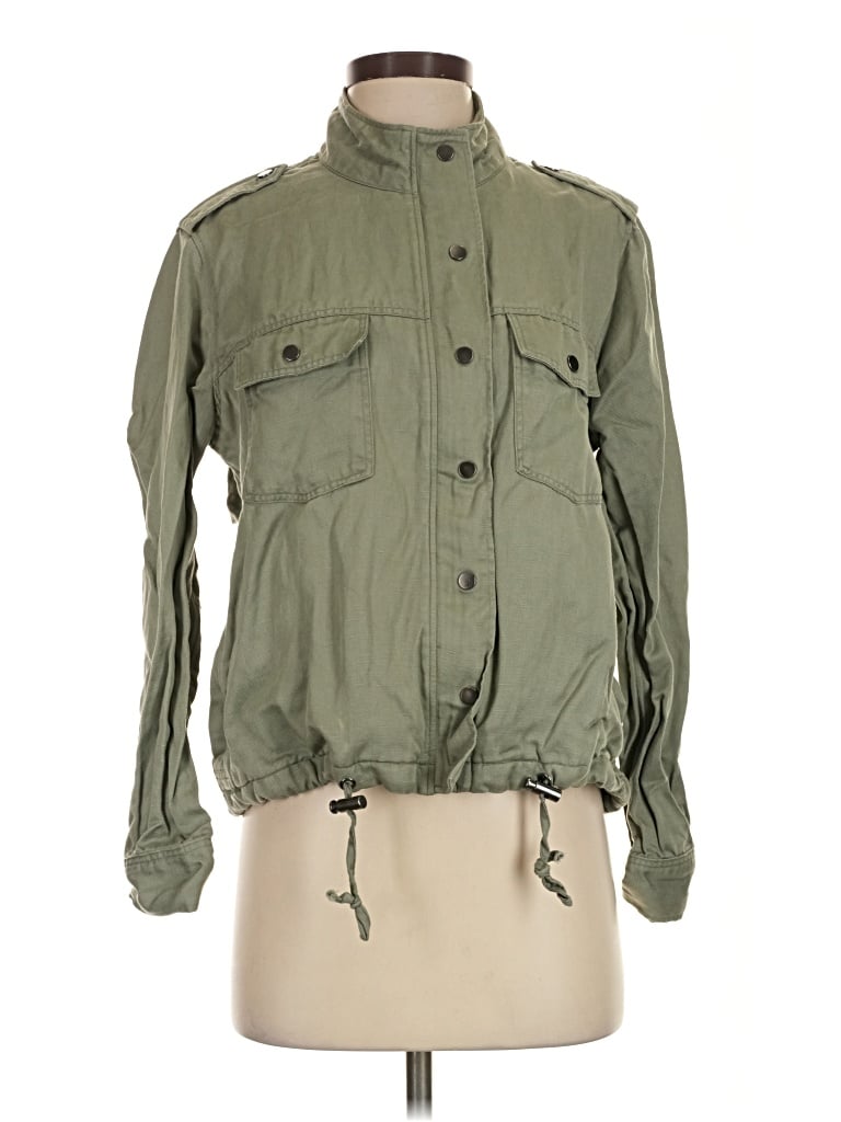 Pre-owned Rails Jacket In Green