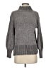 Cynthia Rowley 100% Polyester Gray Turtleneck Sweater Size XS - photo 1