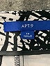 Apt. 9 Print Black Active Pants Size 14 - photo 7