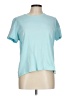 Basic Editions 100% Cotton Teal Active T-Shirt Size L - photo 1