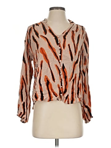 Tribal 3/4 Sleeve Blouse (view 1)