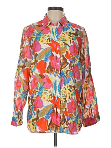 J. McLaughlin 3/4 Sleeve Blouse (view 1)