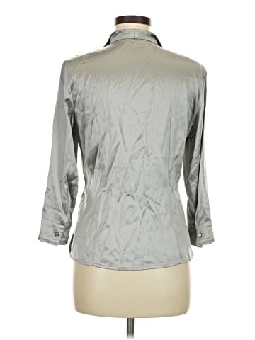 Doncaster Collection 3/4 Sleeve Silk Top (view 2)