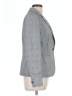 Zara 100% Polyester Plaid Gray Blazer Size 10 - photo 4