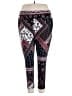Terra & Sky Print Red Leggings Size 3X - photo 1
