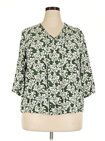 Fun2Fun 3/4 Sleeve Blouse (view 1)