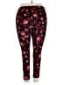 Terra & Sky Floral Red Leggings Size 3X - photo 2