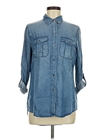 Cremieux 3/4 Sleeve Button-Down Shirt (view 1)