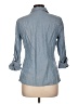 Talbots Blue 3/4 Sleeve Button-Down Shirt Size 12 - photo 2