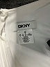 DKNY 100% Polyester White Casual Dress Size 6 - photo 8