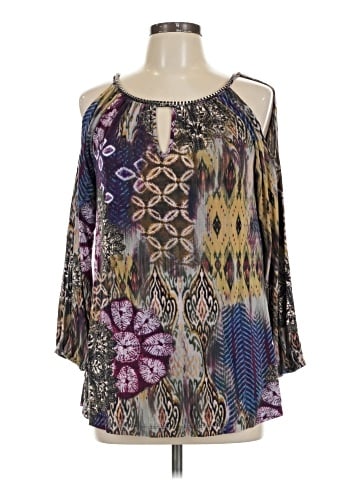 Cupio 3/4 Sleeve Blouse (view 1)