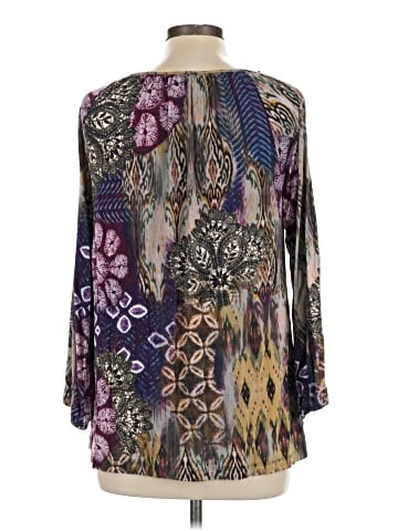Cupio 3/4 Sleeve Blouse (view 2)