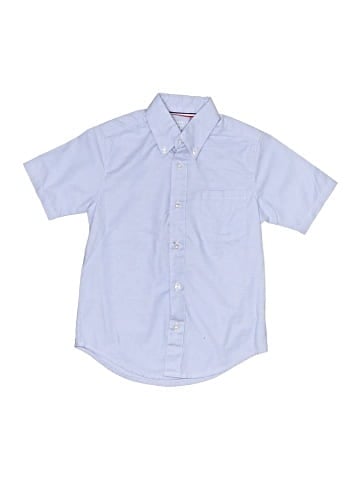 French Toast Short Sleeve Button-Down Shirt (view 1)