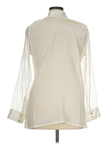 Robert Graham Long Sleeve Silk Top (view 2)