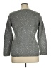 Joe Fresh Metallic Silver Pullover Sweater Size XL - photo 2
