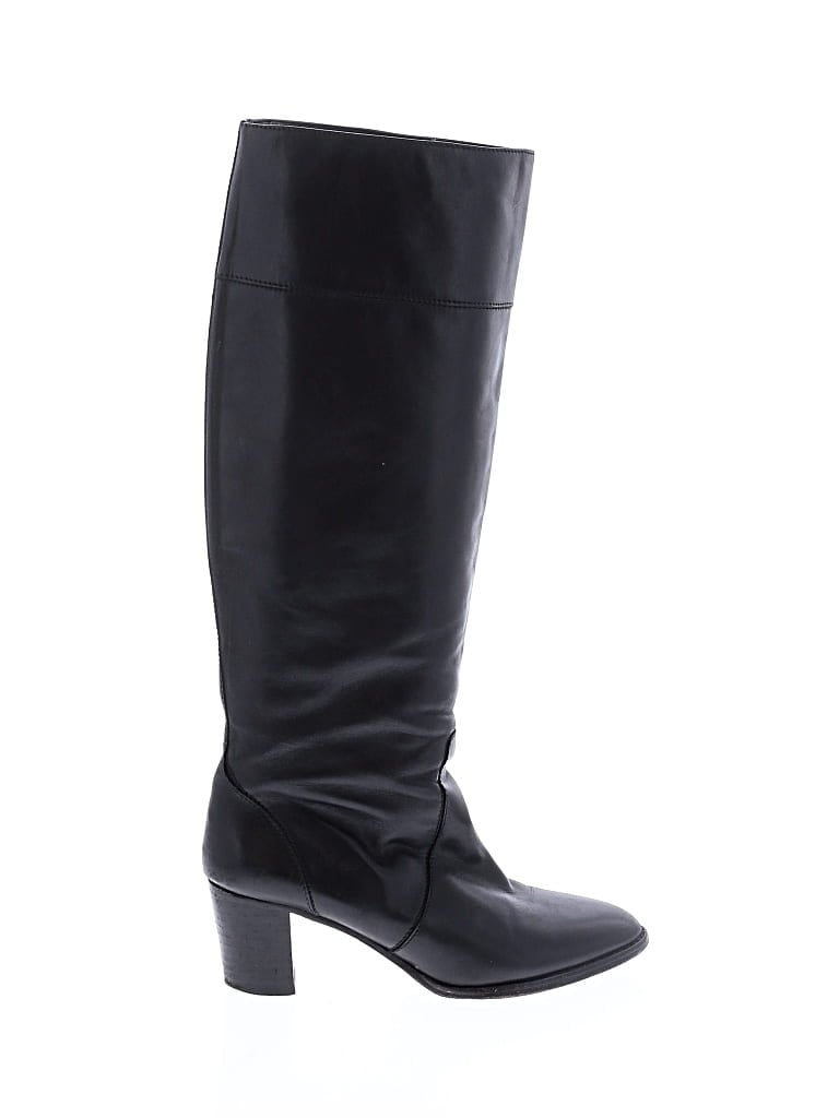 Pre-owned Jcrew Boots In Black
