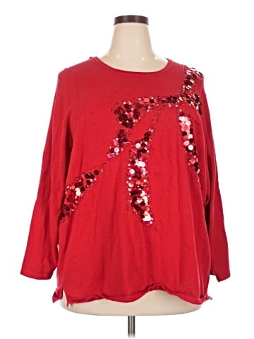 Quacker Factory Pullover Sweater (view 1)