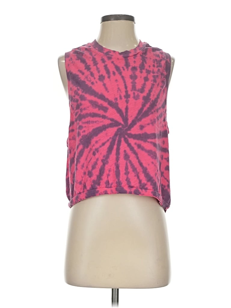 Pre-owned Fp Movement Sleeveless Top Pink Halter Neckline Tops