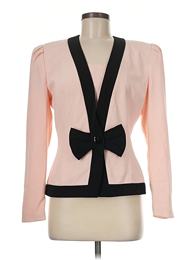 Pre-owned Kasper A.s.l. Blazer Jacket In Pink