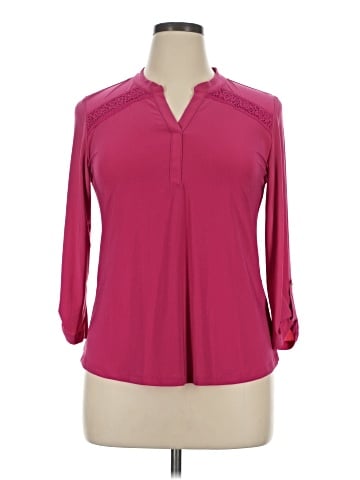 Front of Closet 3/4 Sleeve Blouse (view 1)