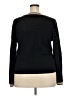 Vince Camuto Metallic Black Pullover Sweater Size XXL - photo 2