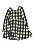Hanna Andersson Checkered-gingham Black Dress Size 5 - photo 1
