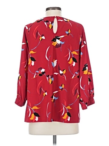Halogen 3/4 Sleeve Blouse (view 2)