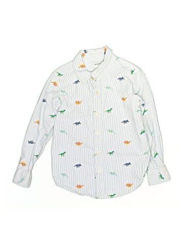 Carter's Long Sleeve Button-Down Shirt (view 1)