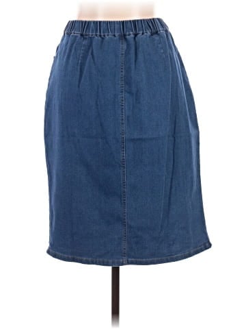 Joan Rivers Denim Skirt (view 2)