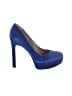 Joan & David 100% Leather Blue Heels Size 7 - photo 1