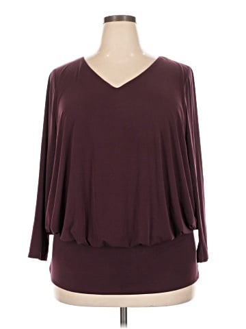 Lane Bryant Outlet 3/4 Sleeve Top (view 1)